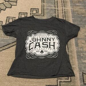 Johnny cash crop very soft tee